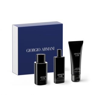 SET CADOU DE VARĂ ARMANI CODE EAU DE TOILETTE TRIO