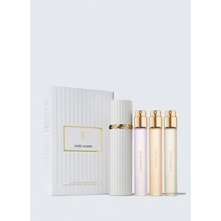 Husă pentru atomizator Estée Lauder Luxury Collection cu rezerve 3 spray-uri de apă de parfum pentru mărime de călătorie