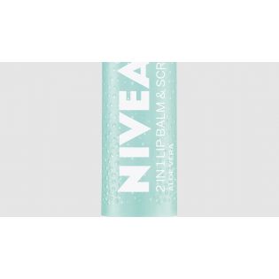 Balsam de buze și exfoliant 2 în 1 cu Aloe Vera