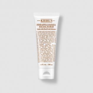 Exfoliant facial cu ananas și papaya