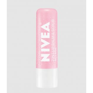 Balsam și exfoliant de buze 2 în 1