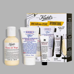 Set cadou pentru hidratante de la cap până la picioare